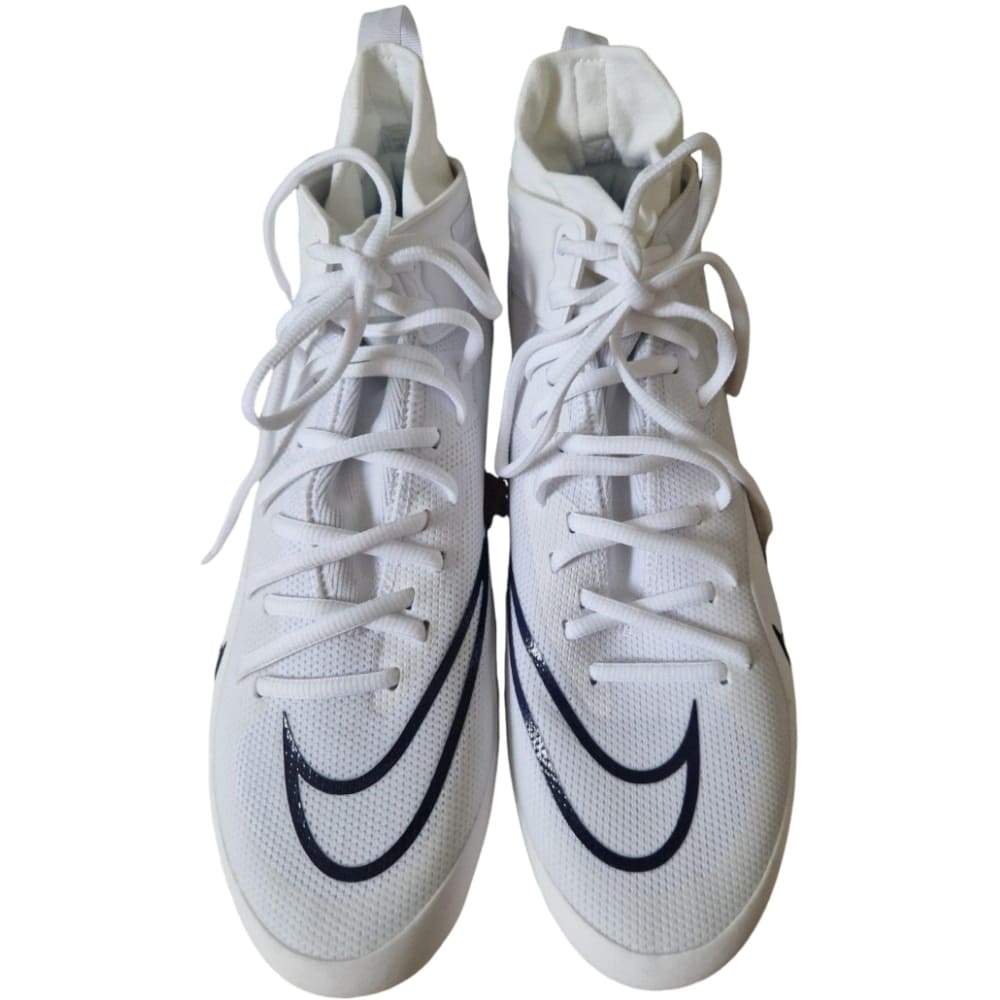 Playmaker Base: American Football Schuhe Nike Alpha Huarache 8 Elite Weiß Produktbild 2